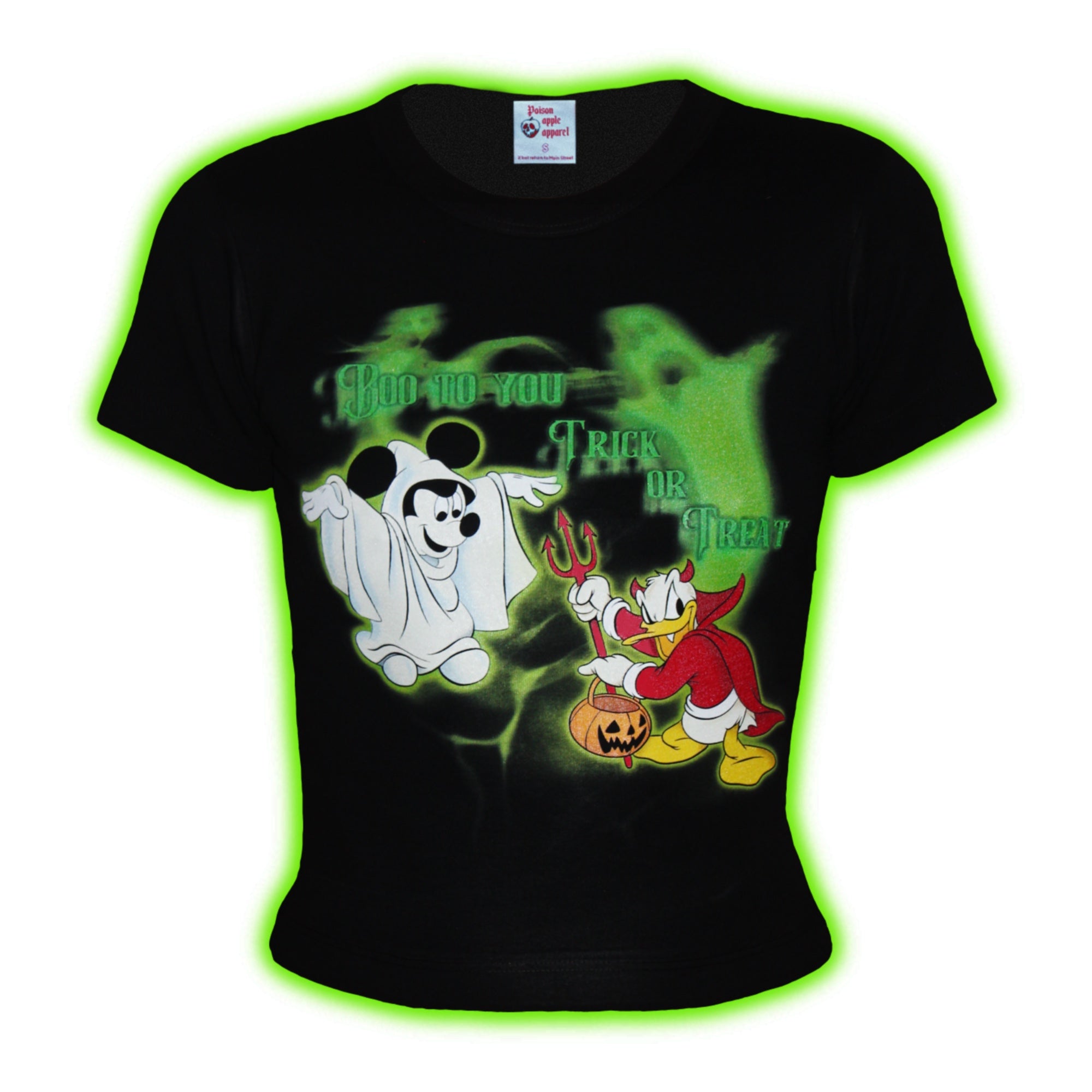"boo to you" baby tee