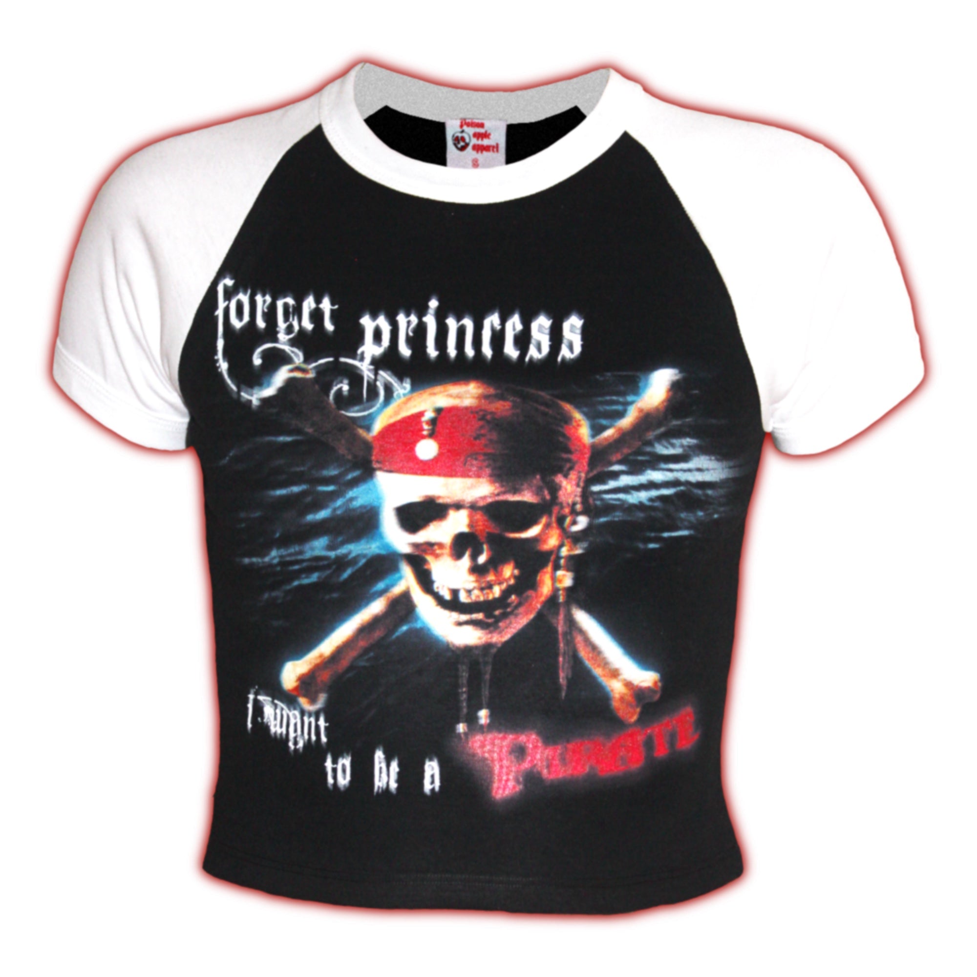 "pirate princess" baby tee