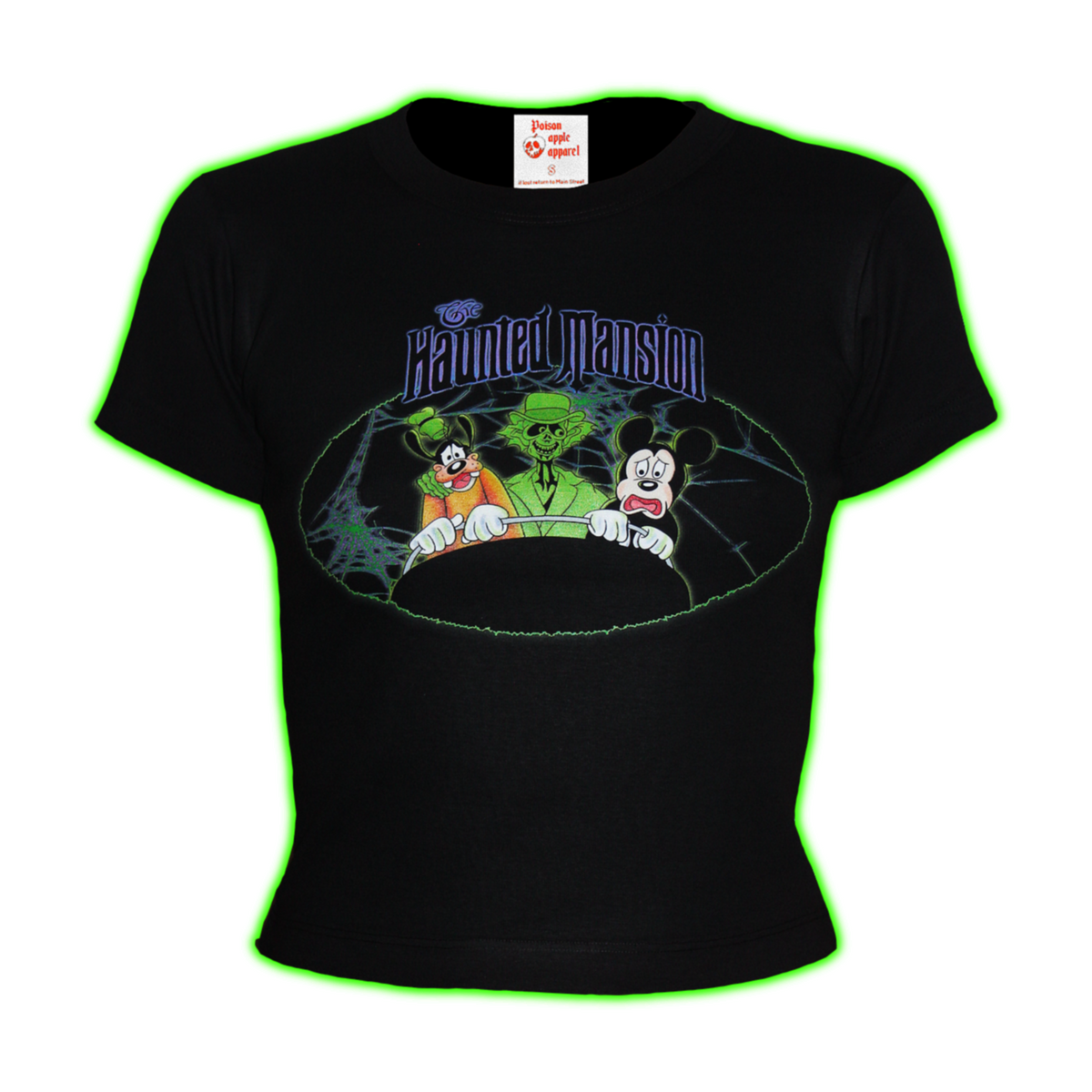 "haunted mansion" baby tee
