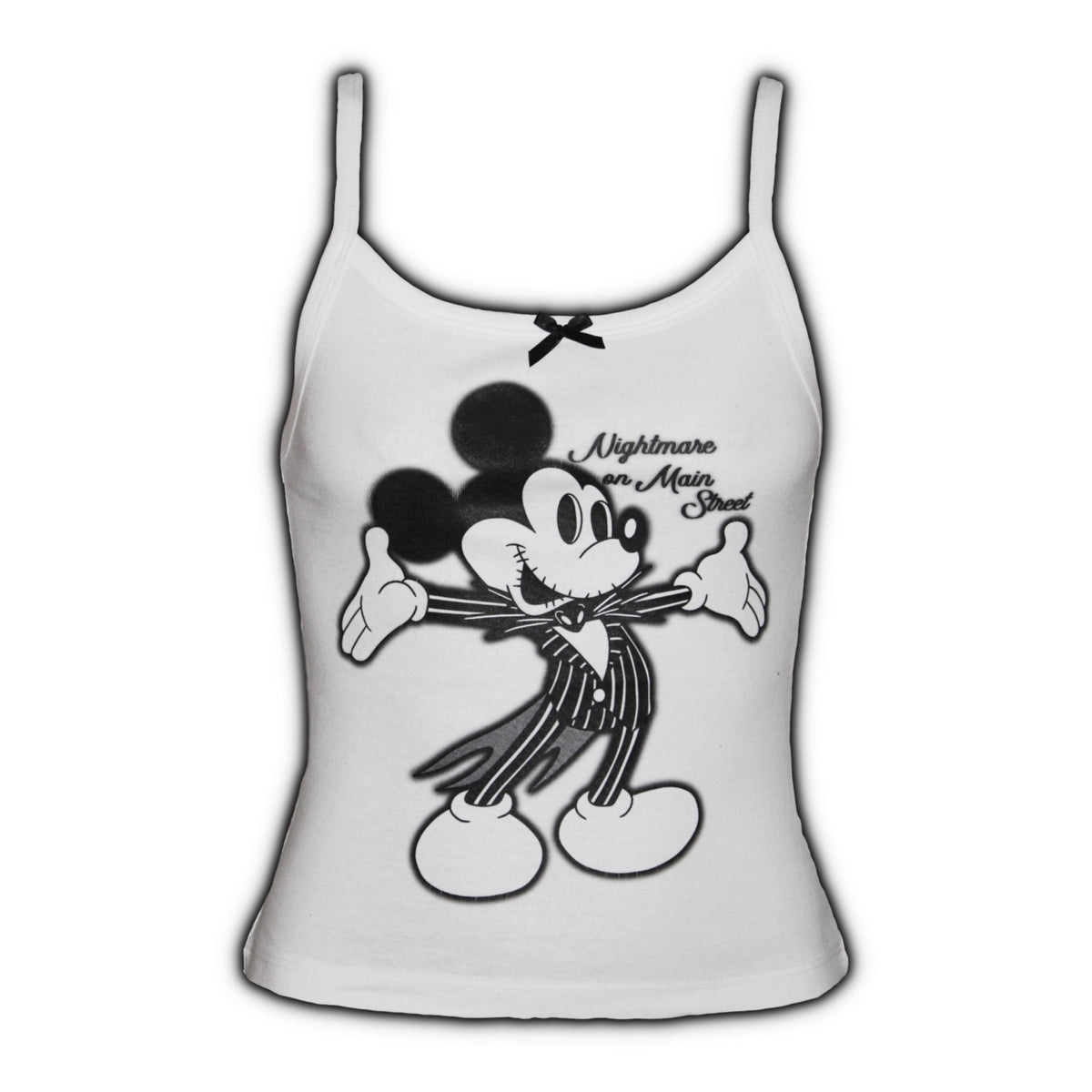 "nightmare on main street" baby tank top